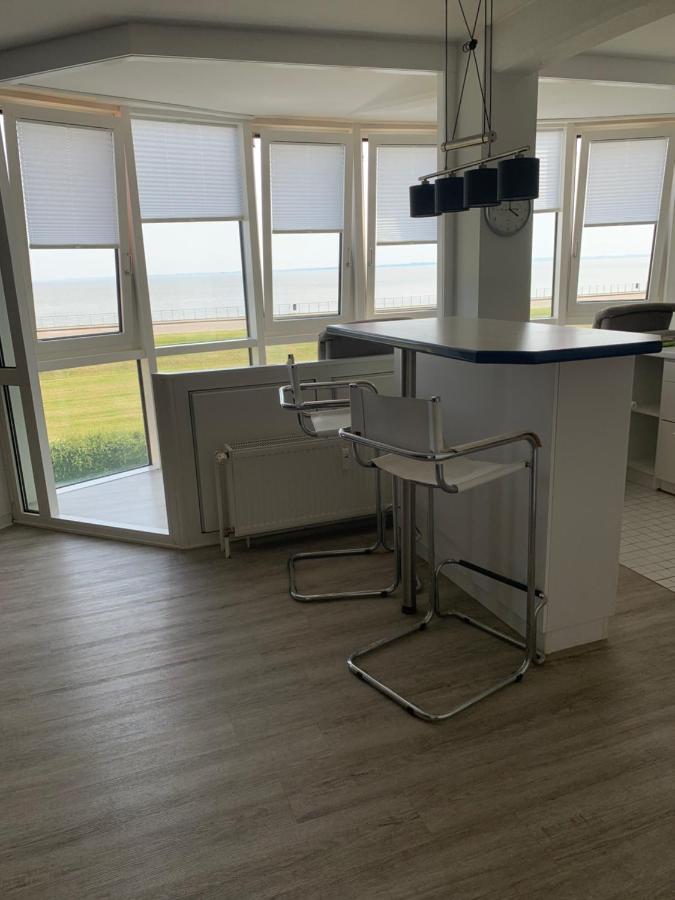 Fewo Mit Meerblick - Direktzugang Zur Nordsee Apartment Wilhelmshaven Exterior photo